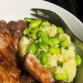 emiri_3's cooksnap of when they made 冷凍枝豆のマッシュポテト.