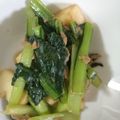クックOYTSP1☆'s cooksnap of when they made 小松菜とツナとはんぺんのにんにく醤油炒め.