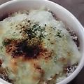 こっぺりあ's cooksnap of when they made 簡単ランチ★納豆と卵かけご飯のドリア風♫.