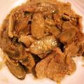 ＊amor＊'s cooksnap of when they made こってり旨☆豚肉とごぼうの味噌マヨ炒め.