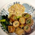 kikirikiki's cooksnap of when they made 長ネギの豚肉巻き.