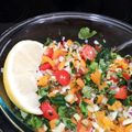 FaithAloha's cooksnap of when they made イスラエル風シンプルサラダ.