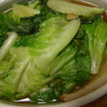 conn's cooksnap of when they made 我が家の定番煮びたし♪サニーレタスで♪.
