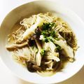 azbjbn's cooksnap of when they made リメイク♪きのこのヘルシー餃子スープ.
