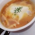 ロミみ's cooksnap of when they made 鏡開き☆お餅のカレースープ.