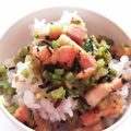 ほあちん's cooksnap of when they made 大根の葉とベーコンのガーリック炒め.