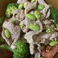 日系スーパーの住人's cooksnap of when they made ぽんマヨだれの豚しゃぶサラダ.