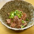 yu-kunmama's cooksnap of when they made お刺身リメイク！鰹のたたきなめろう仕立て.