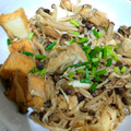 ユーロン's cooksnap of when they made 厚揚げときのこのバタぽん炒め.
