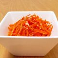 RiRicot's cooksnap of when they made レンジで簡単　液体塩こうじで人参のナムル.
