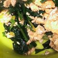 ゆきにな's cooksnap of when they made ほうれん草と卵の中華風炒め☆.