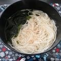 ☆hikonyan☆'s cooksnap of when they made 簡単！シンプル！あったかにゅうめん.
