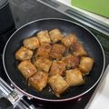 夢芝居's cooksnap of when they made ヘルシーかさまし♪厚揚げの豚肉巻き.