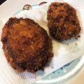 L9OUN0☆'s cooksnap of when they made 外はサクッと中はふわっと絶品メンチカツ.