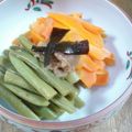 亀と空's cooksnap of when they made 梅いんげん.