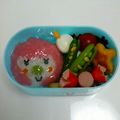 チャコ★'s cooksnap of when they made でこぼこフレンズ＊まる●キャラ弁.