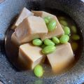 パッシーユ's cooksnap of when they made 簡単♪高野豆腐の柚子胡椒あんかけ.