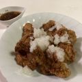 papikun's cooksnap of when they made 鶏むね肉で・梅おろしチキンカツ.