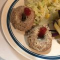 さゆゆゆこ's cooksnap of when they made えのき茸入り【可愛いドーナツハンバーグ】.