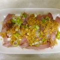 hiroJP's cooksnap of when they made 簡単！イナダのカルパッチョ.
