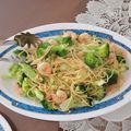 Jun369's cooksnap of when they made 海老とブロッコリーのペペロンチーノ.
