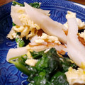 あきつま（杏花☆）'s cooksnap of when they made 菜の花と竹輪の卵とじ.