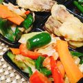 あゆまんま♪'s cooksnap of when they made ご飯もお酒もすすむ 野菜の味噌豆板醤炒め.
