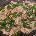 蜜柑。。's cooksnap of when they made ピーマンとツナとえのきのおつまみ.