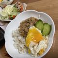 hawaiisuki's cooksnap of when they made 簡単☆合挽き肉で作るガパオライス.