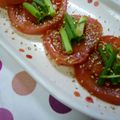 みかぱちこ's cooksnap of when they made 韓国風♪トマトカナッペ☆.