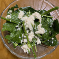 キ＊ラ's cooksnap of when they made 白だしコク旨★豆腐衣の生ほうれん草サラダ.