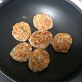 cro's cooksnap of when they made レンコン豆腐ハンバーグ.