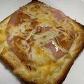清ちゃん0430's cooksnap of when they made スイートチリマヨ＆チーズのトースト.
