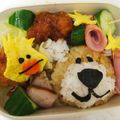 みどりっ！'s cooksnap of when they made キャラ弁スージーズーブーフとウィッツイー.