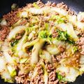 ミッキーこむぎ's cooksnap of when they made 白菜の鶏そぼろあんかけ.