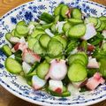 もえちゃんはは's cooksnap of when they made タコと胡瓜の酢の物 柚子胡椒入り.
