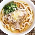 horseland's cooksnap of when they made 豚肉で肉うどん.