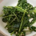 ミリティママ's cooksnap of when they made ラディッシュの葉のごま油炒め.
