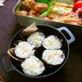 haruku221's cooksnap of when they made 簡単◎ラップ海苔巻き◎鮭フレークde.
