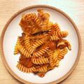 fumi0110's cooksnap of when they made 鯖缶でネジネジ(フジッリ)トマトパスタ♪.
