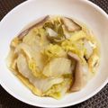 ☆あいちゃん's cooksnap of when they made 超時短なお惣菜☆白菜とお揚げの炊いたん.