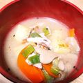 あーｍｂ's cooksnap of when they made ごま油のコクと香りのごちそう豚汁.