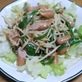 55才のおじさん's cooksnap of when they made ＊もやしとウインナーのマヨケチャ炒め＊.