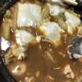たべたべこ's cooksnap of when they made 簡単☆カレーチーズ鍋♡.