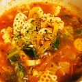 tumitumiki's cooksnap of when they made クラシコパスタソースで簡単スープ.