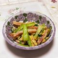 tsuuー's cooksnap of when they made 小松菜とハムの中華味炒め.