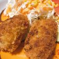 どあら。's cooksnap of when they made クリームシチュー♪リメイクコロッケ弁当に.