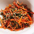 しぶみきちゃん's cooksnap of when they made 10分✿料理屋さんのおかひじき金平✿.