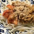 クックM6DK2O☆'s cooksnap of when they made レンジで５分！もやしのキムチ納豆のせ.