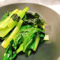 はるシェフ's cooksnap of when they made レンジで簡単♪小松菜とワカメのナムル.